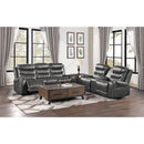  Homelegance Putnam 9405GY-PW 2 pc Power Reclining Living Room Set IMAGE 1