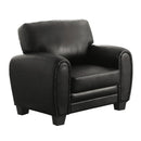  Manufacturer Color_Black -- Rubin 9734BK-1 Chair IMAGE 2