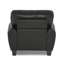  Manufacturer Color_Black -- Rubin 9734BK-1 Chair IMAGE 4