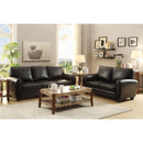  Manufacturer Color_Black -- Rubin 9734BK-2 Love Seat IMAGE 4