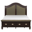  Homelegance Marston 2615KDC-1EK* Eastern King Sleigh Platform Bed IMAGE 1