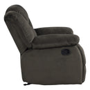 Manufacturer Color_Chocolate -- Homelegance Laurelton Glider Fabric Recliner IMAGE 3
