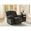  Manufacturer Color_Chocolate -- Homelegance Laurelton Glider Fabric Recliner IMAGE 7