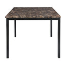  Homelegance Tempe 2601-36 Counter Height Table, Faux Marble Top IMAGE 1