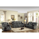  Manufacturer Color_Charcoal -- Laurelton 9636CC-3 Double Reclining Sofa IMAGE 7