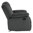  Manufacturer Color_Charcoal -- Laurelton 9636CC-1 Glider Reclining Chair IMAGE 3
