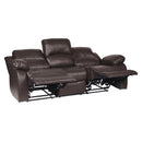  Manufacturer Color_Brown -- Cranley 9700BRW-3 Double Reclining Sofa IMAGE 5