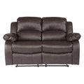  Manufacturer Color_Brown -- Cranley 9700BRW-2 Double Reclining Love Seat IMAGE 1