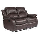  Manufacturer Color_Brown -- Cranley 9700BRW-2 Double Reclining Love Seat IMAGE 2