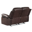  Manufacturer Color_Brown -- Cranley 9700BRW-2 Double Reclining Love Seat IMAGE 4