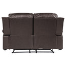  Manufacturer Color_Brown -- Cranley 9700BRW-2 Double Reclining Love Seat IMAGE 5