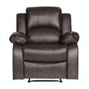  Manufacturer Color_Brown -- Cranley 9700BRW-1 Reclining Chair IMAGE 1