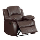  Manufacturer Color_Brown -- Cranley 9700BRW-1 Reclining Chair IMAGE 5