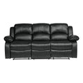  Manufacturer Color_Black -- Cranley 9700BLK-3 Double Reclining Sofa IMAGE 1