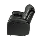  Manufacturer Color_Black -- Cranley 9700BLK-3 Double Reclining Sofa IMAGE 3