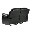  Manufacturer Color_Black -- Cranley 9700BLK-2 Double Reclining Love Seat IMAGE 4