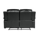  Manufacturer Color_Black -- Cranley 9700BLK-2 Double Reclining Love Seat IMAGE 5