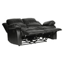  Manufacturer Color_Black -- Cranley 9700BLK-2 Double Reclining Love Seat IMAGE 6