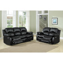  Manufacturer Color_Black -- Cranley 9700BLK-2 Double Reclining Love Seat IMAGE 9