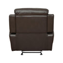  Manufacturer Color_Brown -- Marille 9724BRW-1 Glider Reclining Chair IMAGE 4