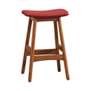  Homelegance Ride 1188RD-24 Counter Height Stool, Matt Red IMAGE 1