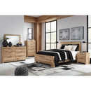  Signature Design by Ashley Hyanna B1050B36 6 pc King Panel Bedroom Set IMAGE 1