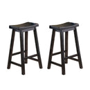  Homelegance Saddleback 5302BK-29 29 Pub Height Stool, RTA IMAGE 1