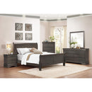  Color_Stained gray Size_King -- Mayville 2147KSG-1EK* Eastern King Bed IMAGE 3