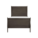  Color_Brown Size_Twin -- Mayville 2147TSG-1* Twin Bed IMAGE 1