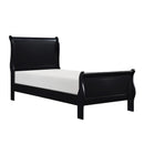  Color_Black Size_Twin -- Mayville 2147TBK-1* Twin Bed IMAGE 2
