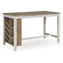  Signature Design by Ashley Skempton D394D8 7 pc Counter Height Dining Set IMAGE 2