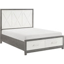  Homelegance Rowan 1366 6 pc Queen Platform Bedroom Set IMAGE 4