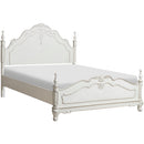  Homelegance Cinderella 1386NW 6 pc Queen Poster Bedroom Set IMAGE 2