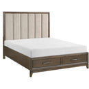  Homelegance Cambridge 1422N 6 pc Queen Platform Bedroom Set IMAGE 2