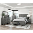 Homelegance Garretson 1450 6 pc Queen Platform Bedroom Set IMAGE 1