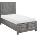  Homelegance Garretson 1450 6 pc Twin Platform Bedroom Set IMAGE 2