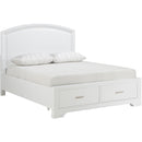  Homelegance Hudson 1520WH 6 pc Queen Platform Bedroom Set IMAGE 2