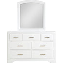  Homelegance Hudson 1520WH 6 pc Queen Platform Bedroom Set IMAGE 3