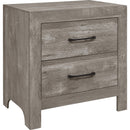  Homelegance Corbin 1534NPGYT 6 pc Twin Panel Bedroom Set IMAGE 5
