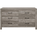 Homelegance Corbin 1534NPGY 6 pc Queen Panel Bedroom Set IMAGE 5