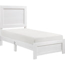  Homelegance Corbin 1534WHT 6 pc Twin Panel Bedroom Set IMAGE 2