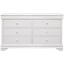  Homelegance Lana 1556WT 6 pc Twin Panel Bedroom Set IMAGE 4
