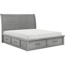  Homelegance Logandale 1559DG 6 pc Queen Platform Bedroom Set IMAGE 3
