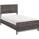  Homelegance Zephyr 1577DGT 6 pc Twin Panel Bedroom Set IMAGE 2
