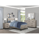  Homelegance Zephyr 1577T 6 pc Twin Panel Bedroom Set IMAGE 1