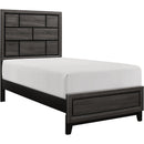  Homelegance Davi 1645T 6 pc Twin Panel Bedroom Set IMAGE 2