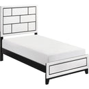  Homelegance Davi 1645WH 6 pc Twin Panel Bedroom Set IMAGE 3