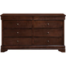  Homelegance Abbeville 1856T 6 pc Twin Sleigh Bedroom Set IMAGE 5