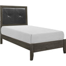  Homelegance Edina 2145TNP 6 pc Twin Panel Bedroom Set IMAGE 2