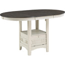  Homelegance Junipero 2423W 5 pc Counter Height Dining Set IMAGE 2